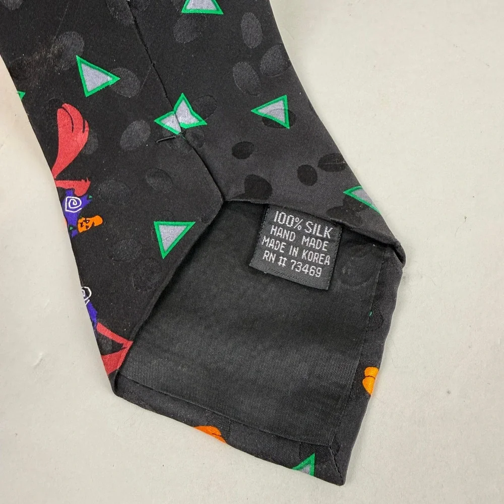 Halloween Tasmanian Devil Neckties Mens Vintage 1995 Halloween‎ Ghosts